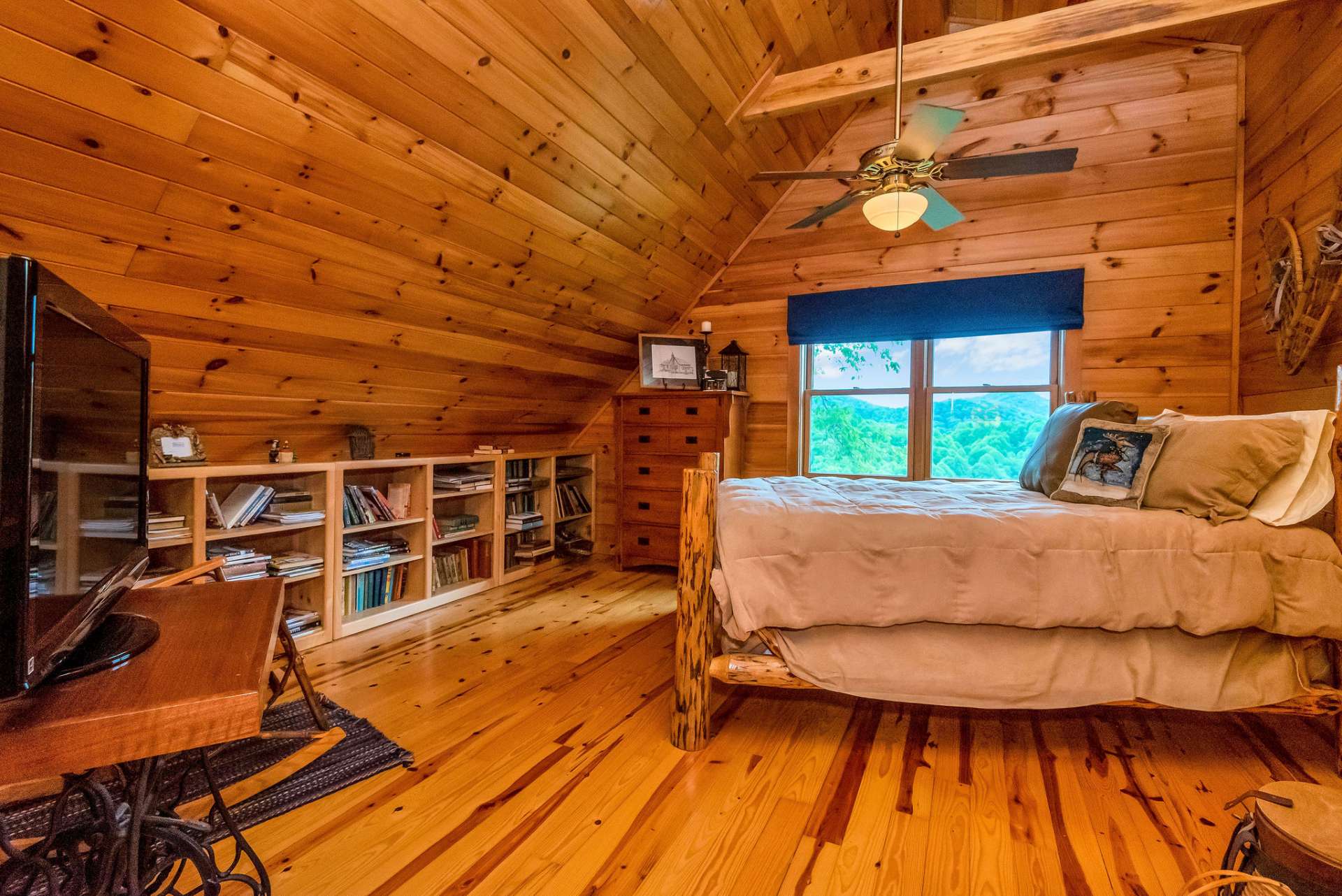 Your guests will feel as if they've fallen into the lap of mountain luxury with their own upper level suite.